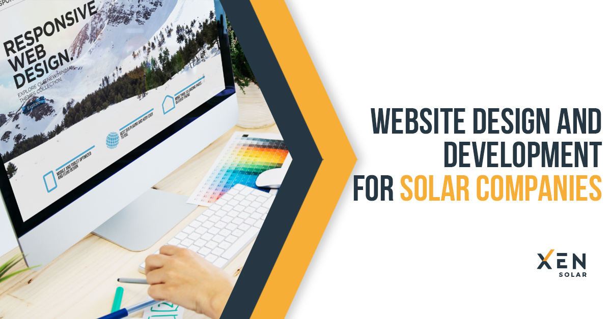 Website Design and Development for Solar Companies